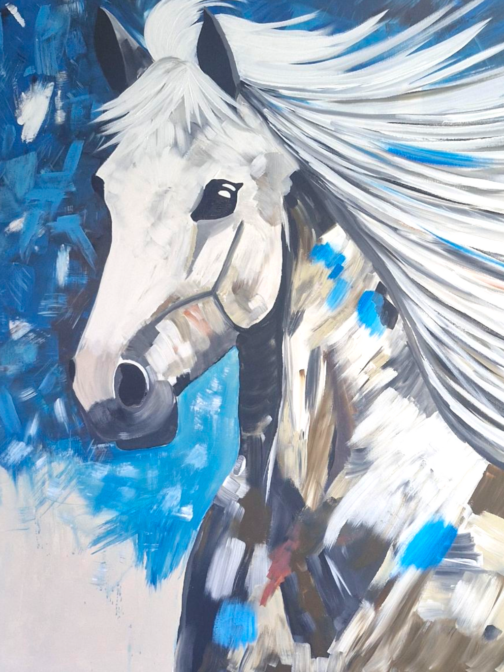'Blue Horizon' Print