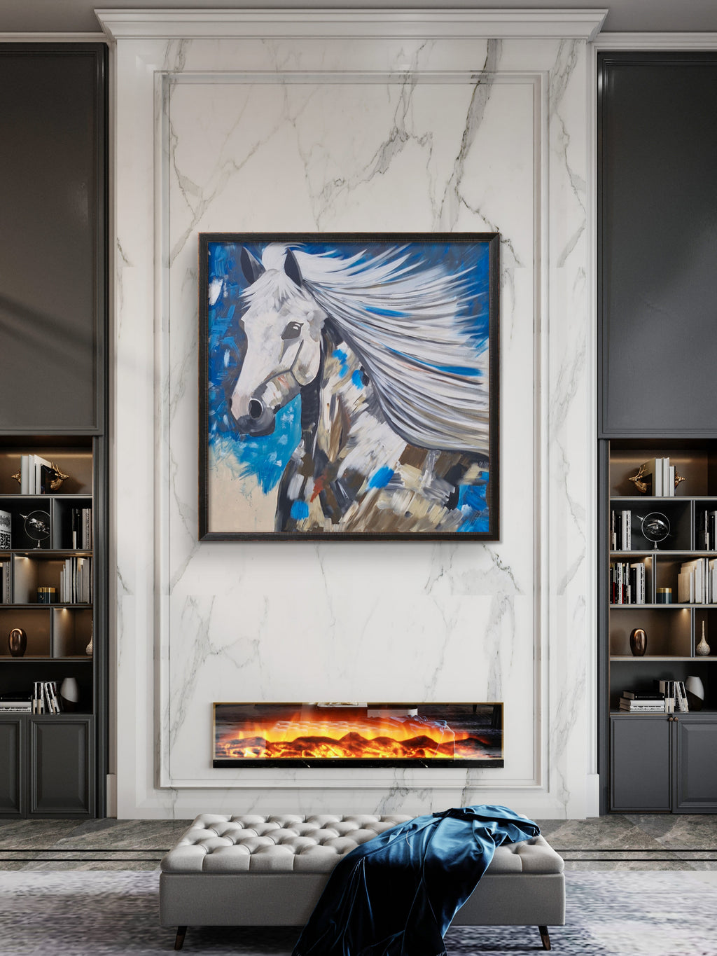 'Blue Horizon' Print