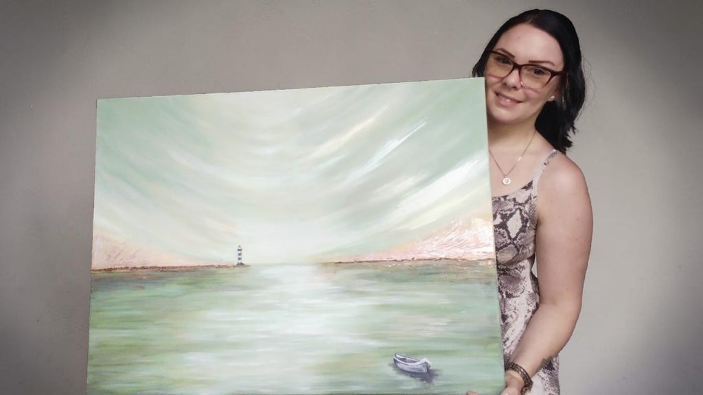 Seascape painting